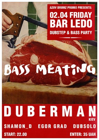Bass Meating  в баре Ледо