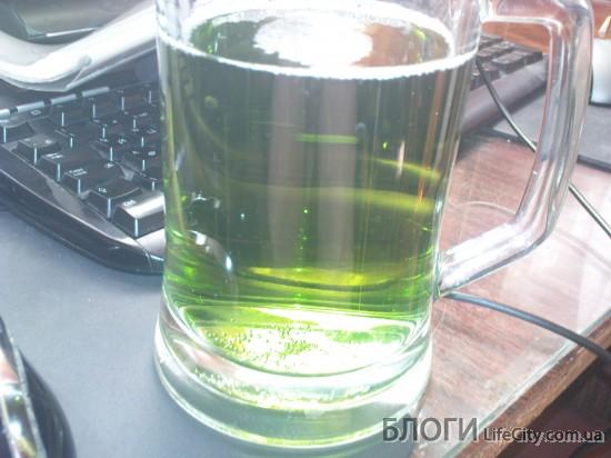 Зелёное пиво, какое оно?:)