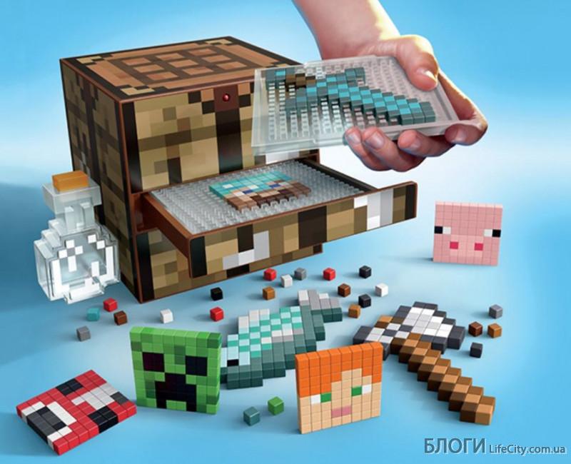 Выбор подарка для фанатов Minecraft