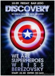 10 сентября пятница, бар «Ледо» — Discovery: WE ARE SUPERHEROES!
