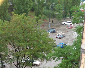Ливень в Одессе стихия потоп