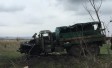 В Луганской области пограничный автомобиль подорвался на фугасе