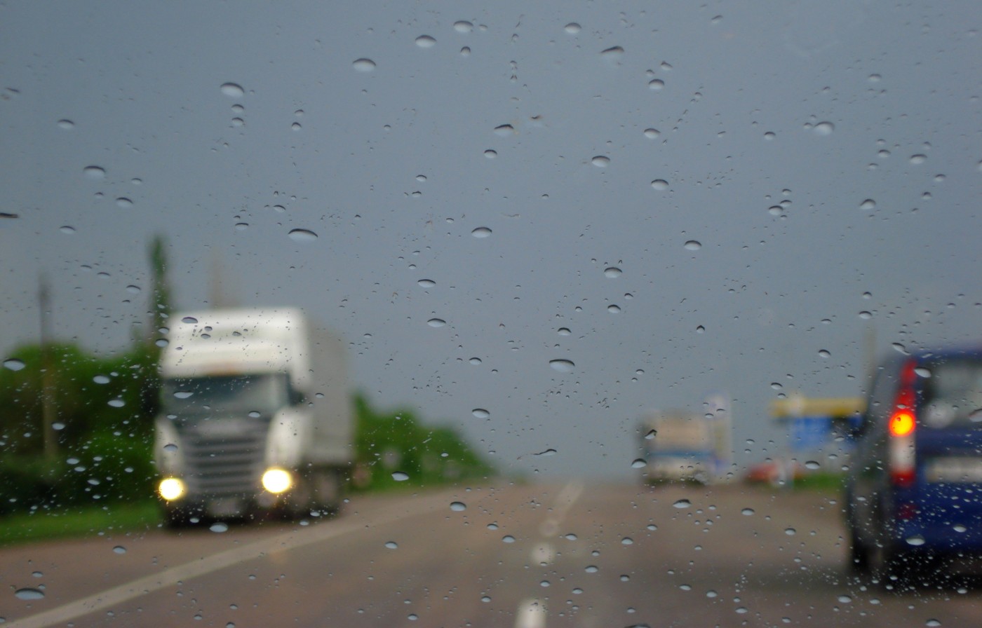 дождливая дорога | Фотогалерея, Мариуполь
