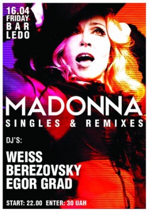 bar Ledo - M A D O N N A: Singles & Remixes в Мариуполе