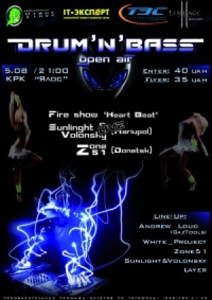 Drum'n'Bass Open Air @ YALOS в Мариуполе