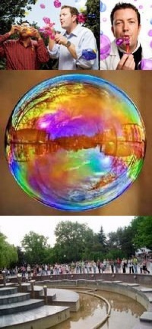 Дрим-флеш "мыльные пузыри" в Мариуполе