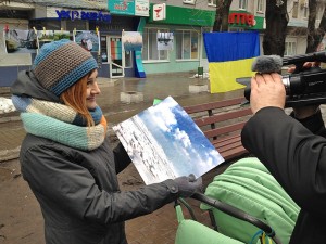 Фотосушка «Украина - единая страна» в Мариуполе