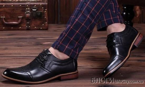 Виды классической мужской обуви 