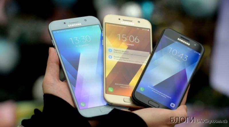Каталог смартфонов компании Samsung за этот год