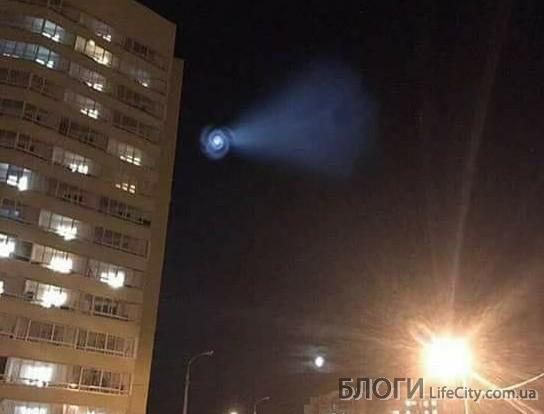 На западе Украины заметили инопланетян