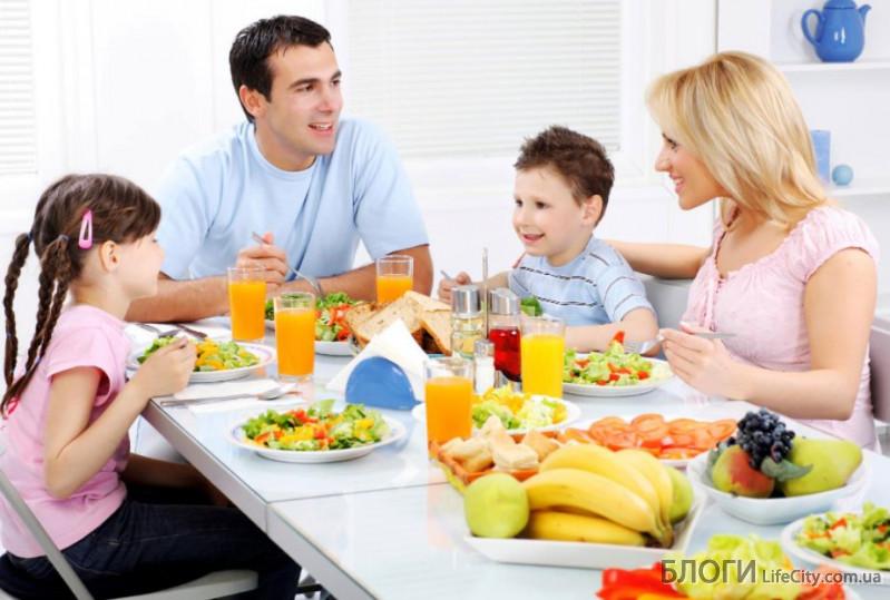 Правильное питание для всей семьи