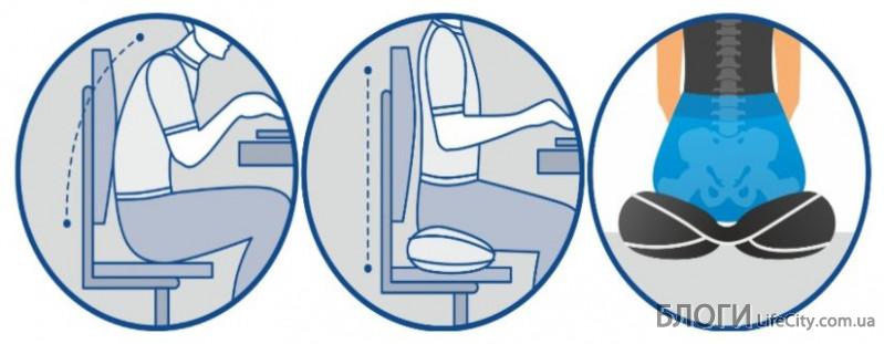 Ортопедическая подушка для сидения: виды и предназначение