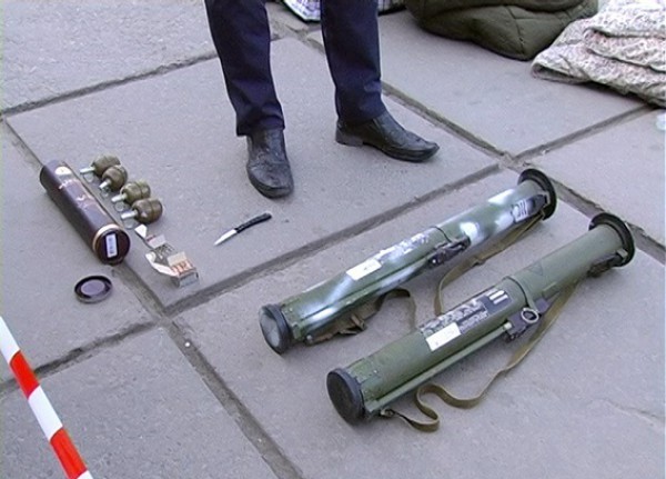 В Хмельницком задержан военнослужащий с гранатометом и боеприпасами