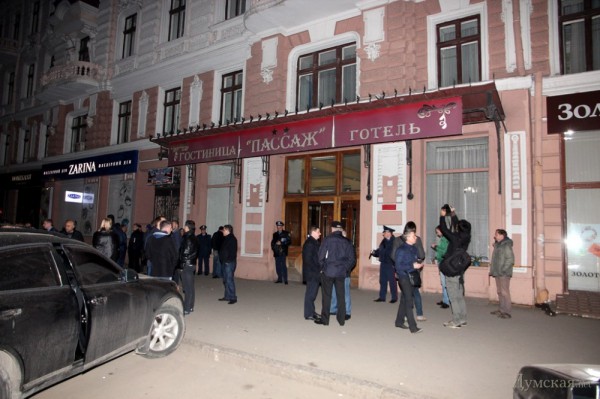 В центре Одессы был убит директор гостиницы и его охранник