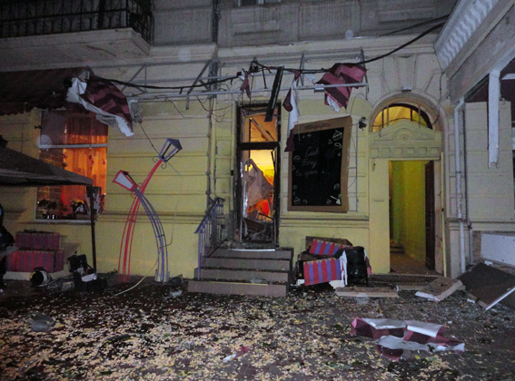 Ночью в Одессе прогремел взрыв