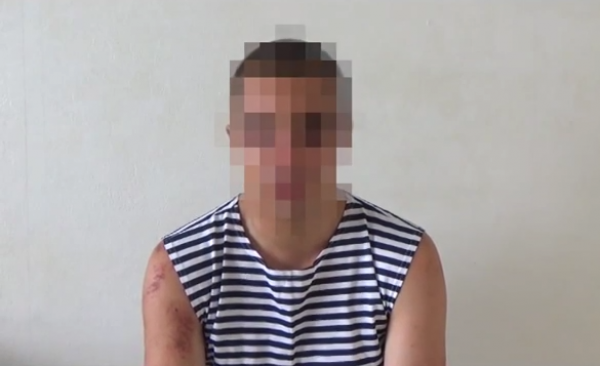 В Луганской области задержан российский наемник - разведчик, видео