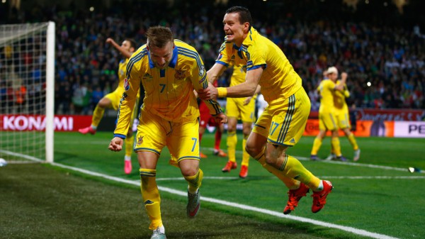 Сборная Украины сыграла со Словенией 1:1, тем самым обеспечила себе выход на чемпионат Европы