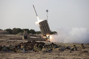 В Средиземное море упали две израильские ракеты