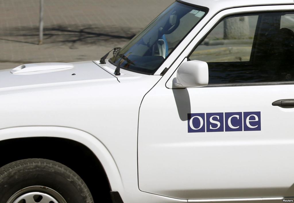 Наблюдатели ОБСЕ зафиксировали военный конвой под Донецком