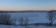 Из-за рекордно низкой температуры в Крыму замерзло водохранилище