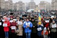 В Киеве прошел марш памяти погибших под Волновахой