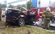 В Донецке взорвался автомобиль с женщиной за рулем 