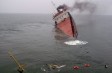 Затонувший под Одессой корабль загрязнил море на 8 млн, а капитан сбежал